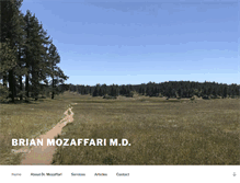 Tablet Screenshot of mozaffari-md.com